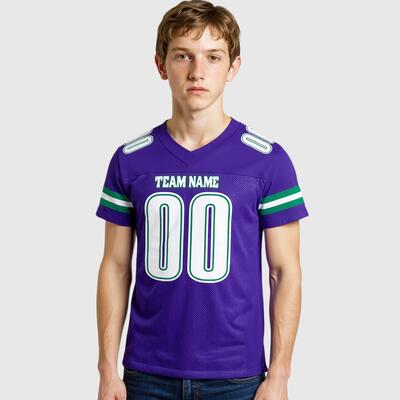 フットボール 名前 チーム名 番号 Tシャツ Vネック ジャージ スポーツウェア ユニフォーム 男女兼用 オーダーメイド