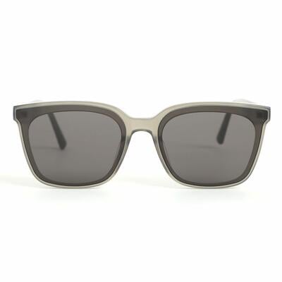 Amy Lunettes de soleil Carrées Vertes