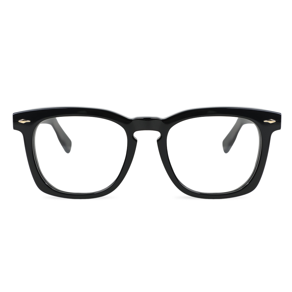 Ellie Black Square Glasses