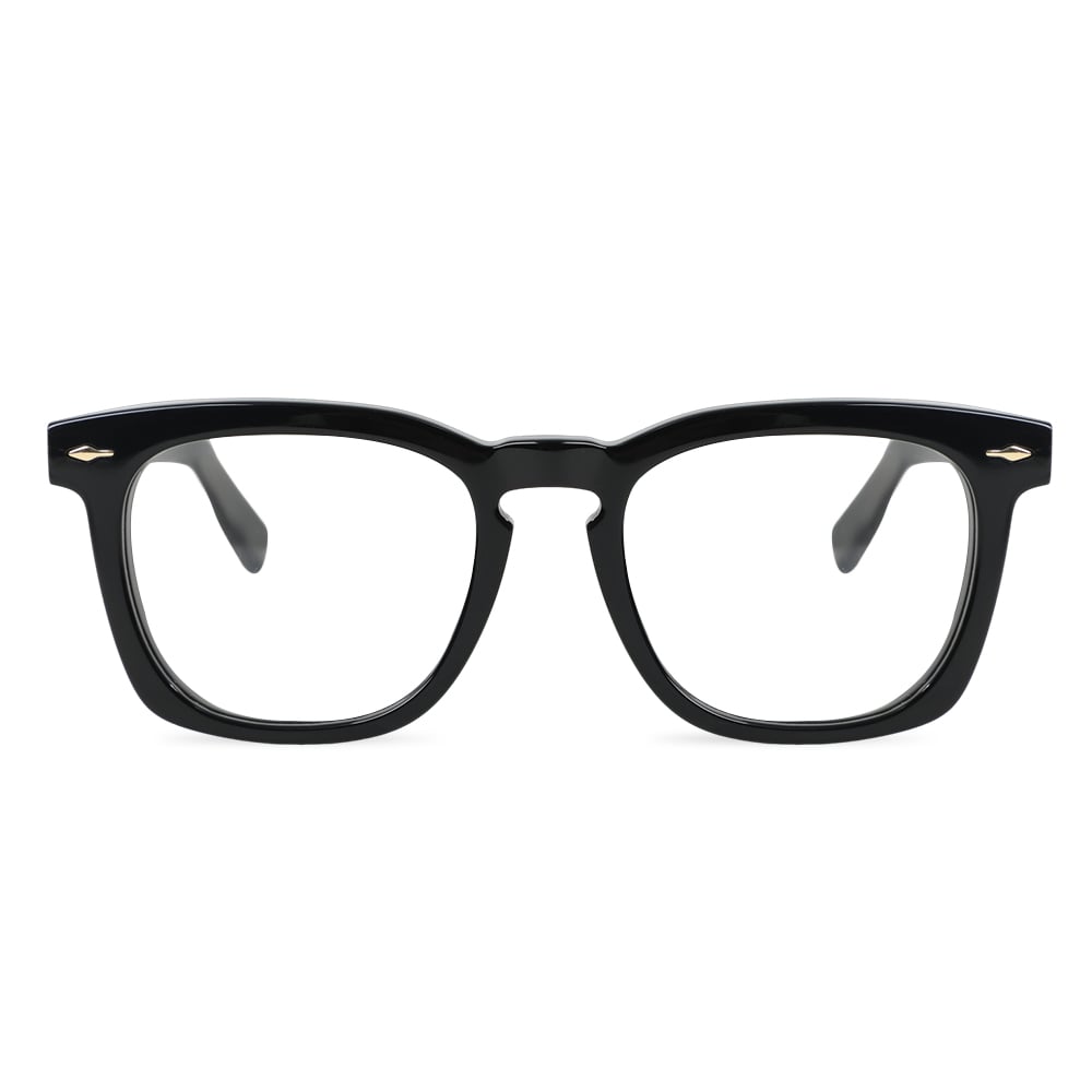 Ellie Black Square Glasses
