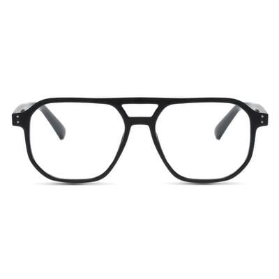 Truda Schwarze Pilot Brille