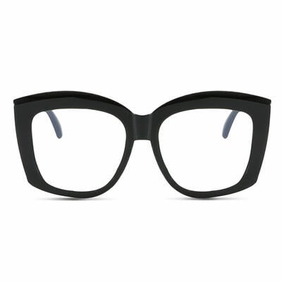 Baro Black Square Glasses