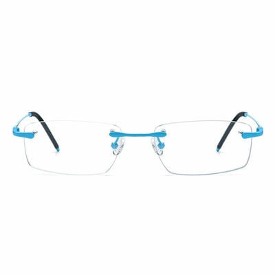 Dorothy Blue Rectangle Glasses