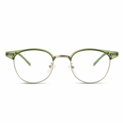 Dempsey Green Browline Glasses