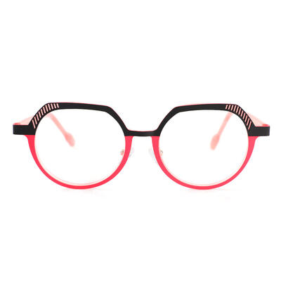 Jessi Pink Round Glasses