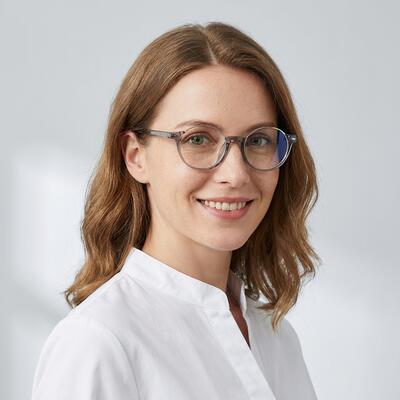Wordsworth Gray Oval Glasses
