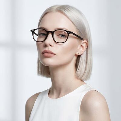 Lorraine Tortoise Square Glasses