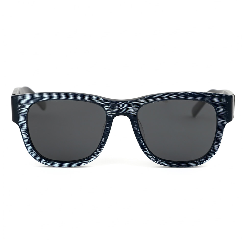 Matthew Blue Square Sunglasses