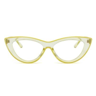 Trista Yellow Cat Eye Glasses