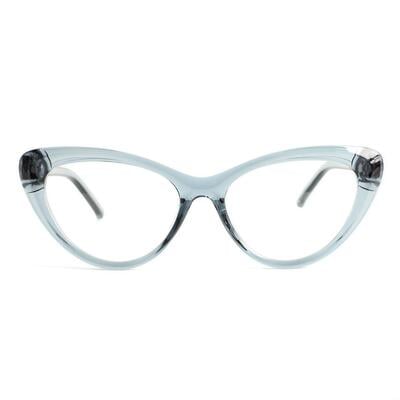 Pearl Blaue Cat Eye Brille