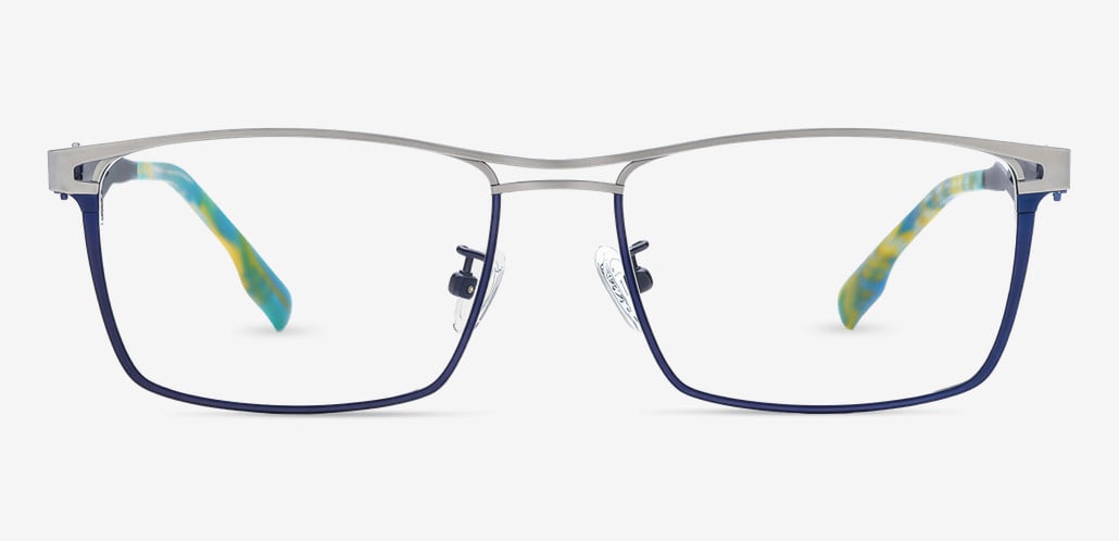 Ramsden Gafas Rectangulares Azules
