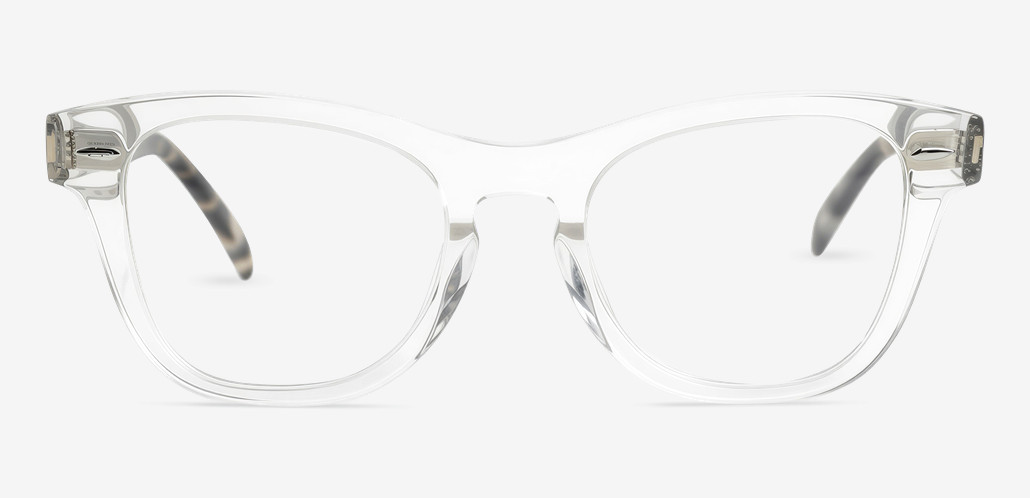 Barnes Gafas Cuadradas Transparentes