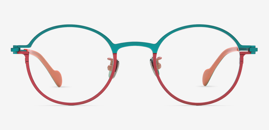 Cook Gafas Redondas Verdes