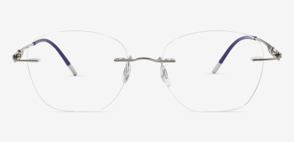 Elva Gafas Cuadradas Grises