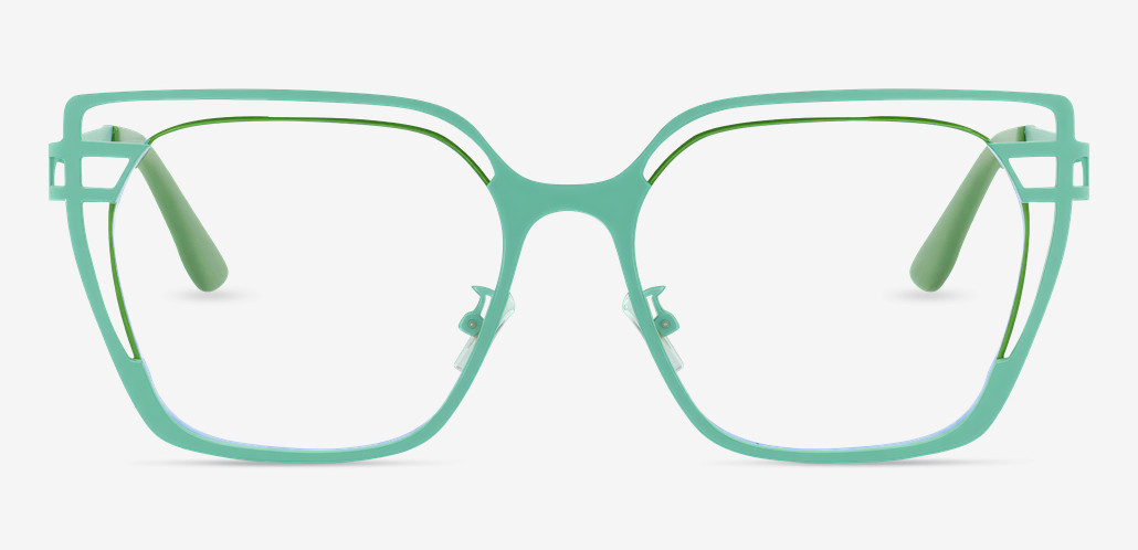 Annabelle Gafas Cat Eye Verdes