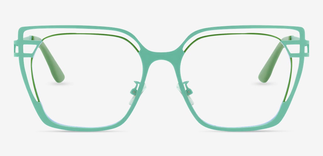 Annabelle Gafas Cat Eye Verdes
