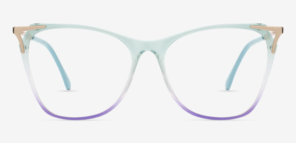Jeromee Green Cat Eye Glasses