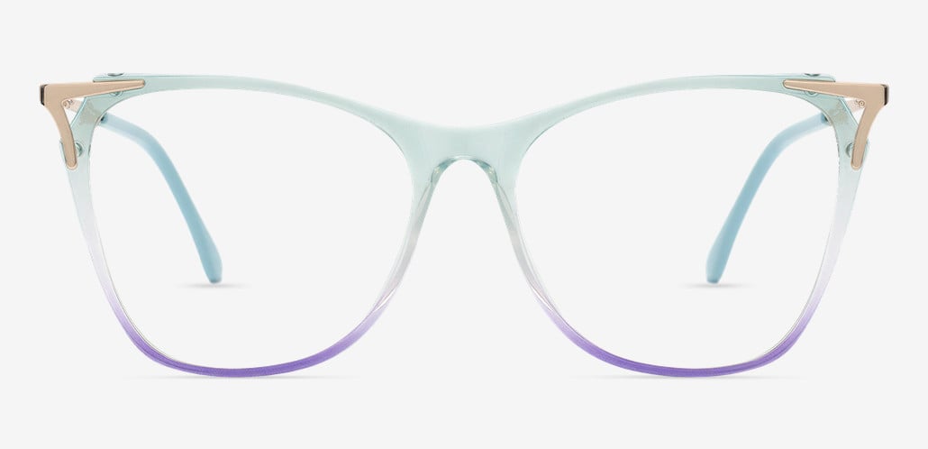 Jeromee Green Cat Eye Glasses