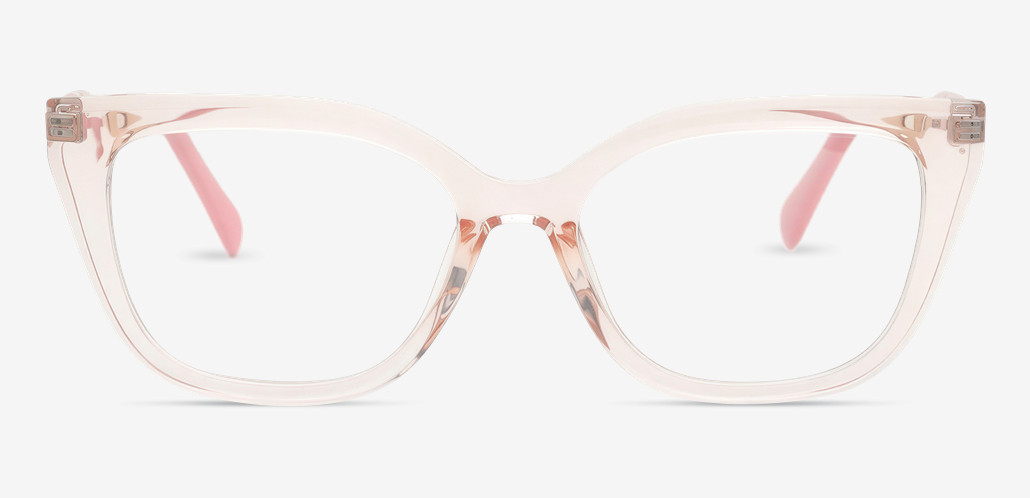 Briana Pink Cat Eye Glasses