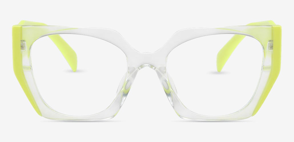 Hedda Gafas Cuadradas Transparentes