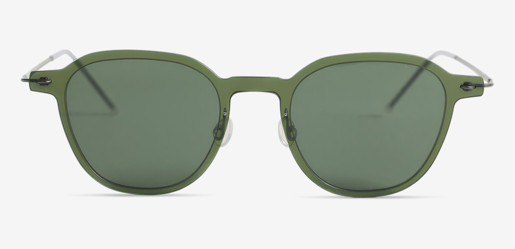 Barbara Gafas de sol Cuadradas Verdes