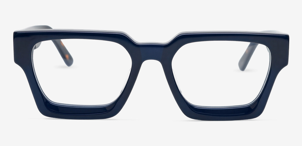 Myers Gafas Cuadradas Azules