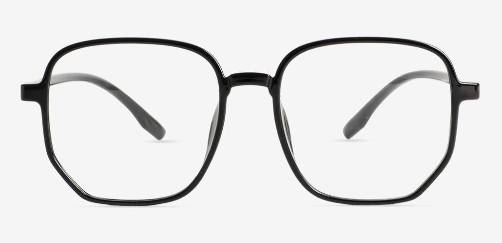 Enoch Black Square Glasses