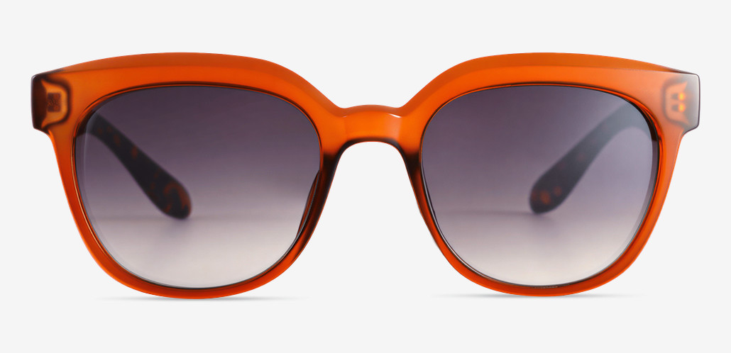 Kipling Gafas de sol Cuadradas Naranjas