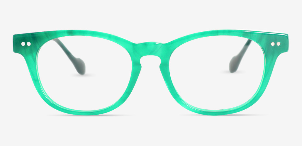 Hardy Gafas Cuadradas Verdes
