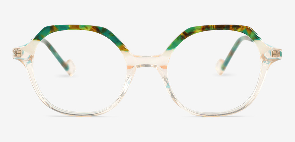 Berkeley Clear Geometric Glasses