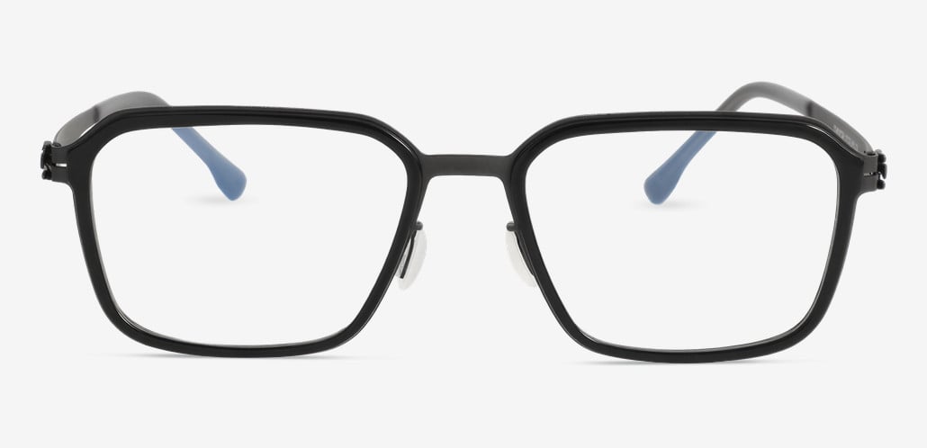 Mitchell Gafas Cuadradas Negras
