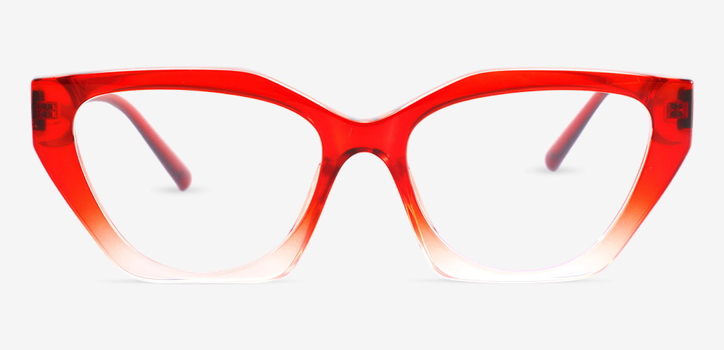 Nathaniei Gafas Cat Eye Rojas
