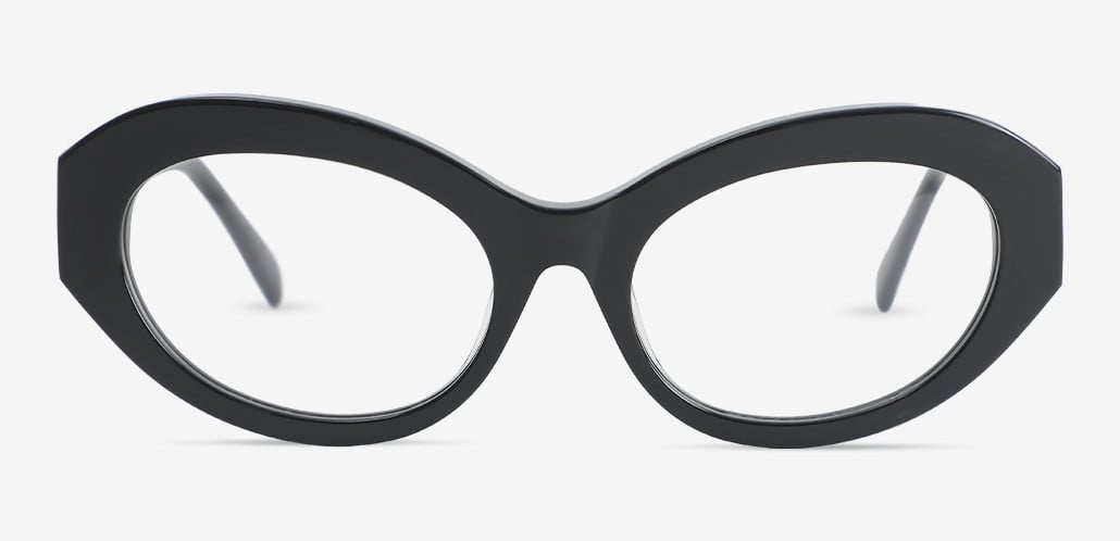 Jemima Black Cat Eye Glasses