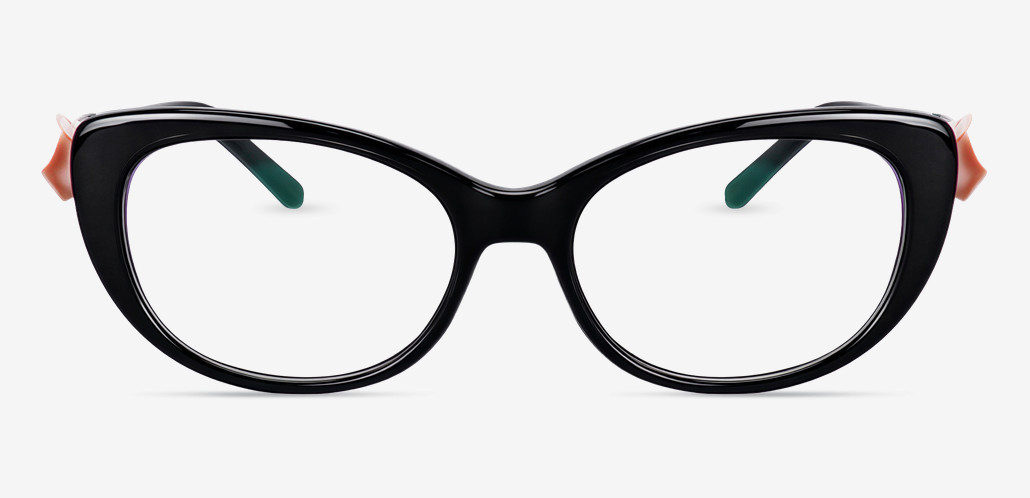 Athen Gafas Cat Eye Negras