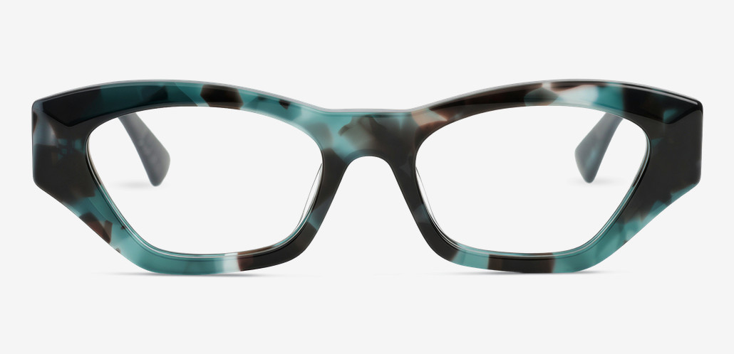Collins Gafas Rectangulares Verdes
