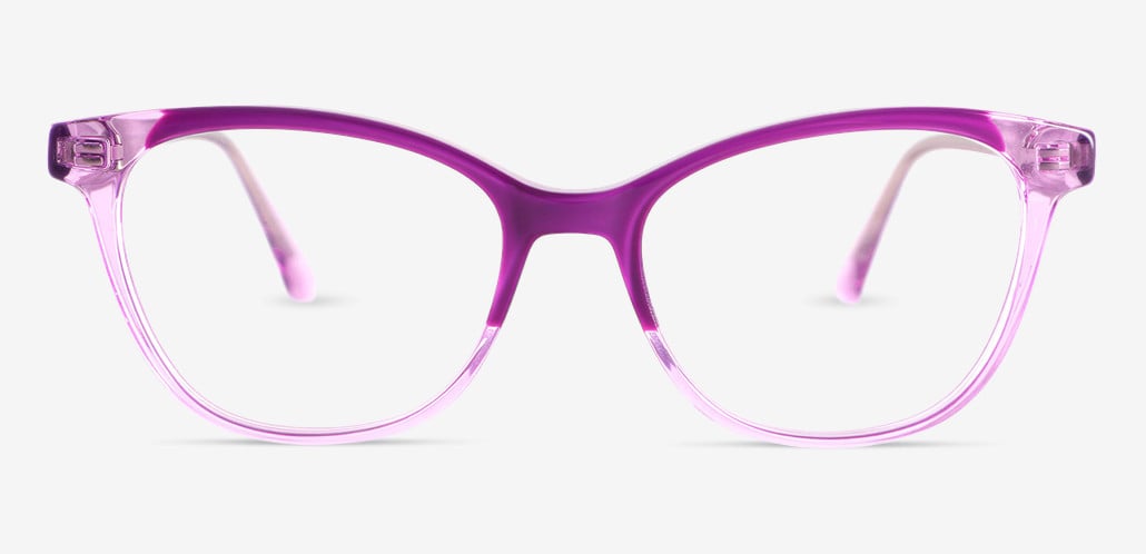 Doris Gafas Cat Eye Moradas