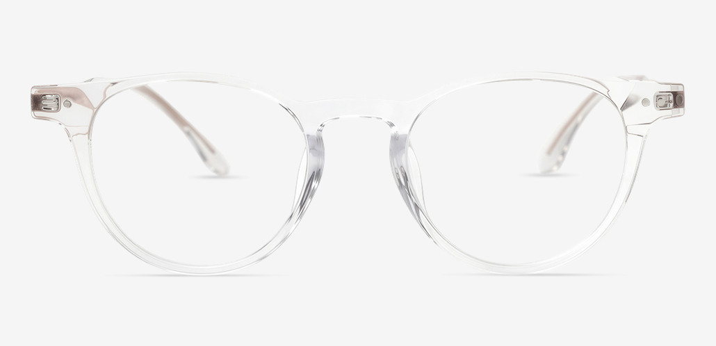 Monroe Gafas Redondas Transparentes