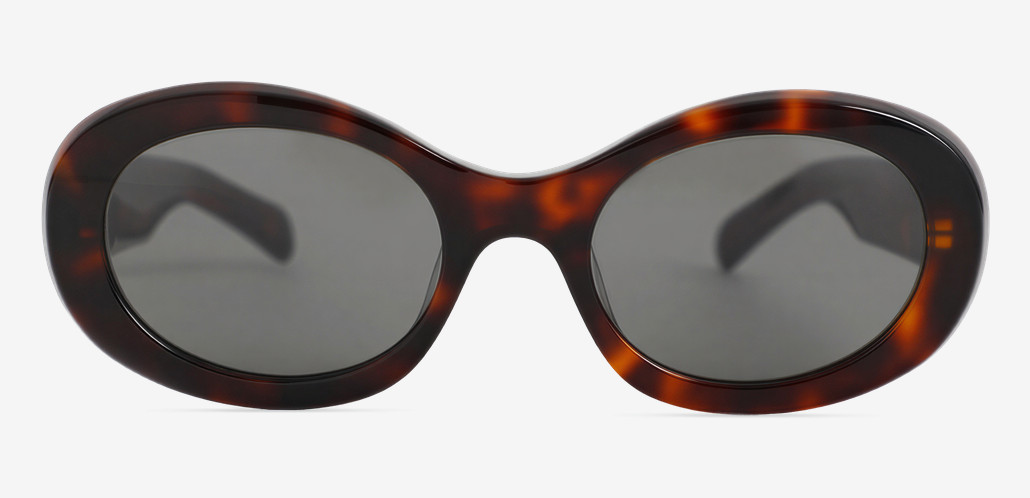 Ward Tortoise Oval Sunglasses