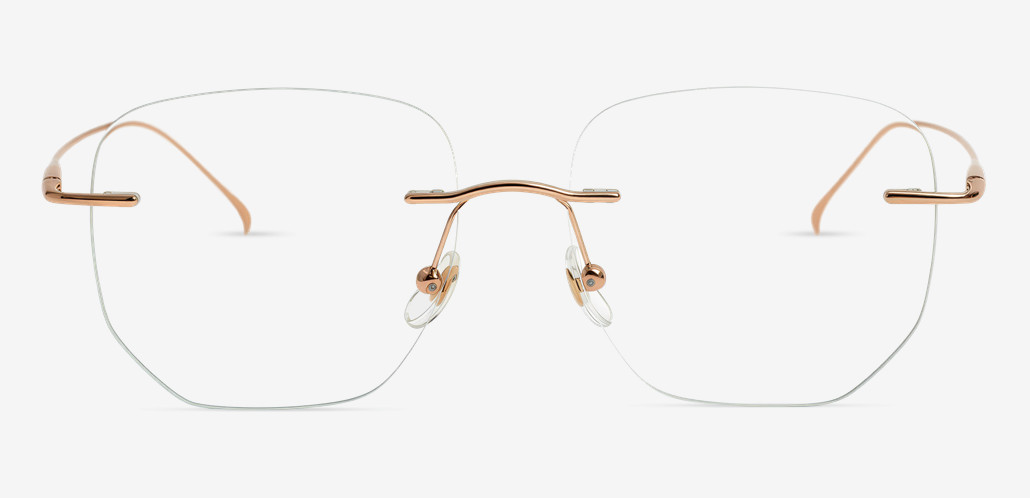 Riley Pink Geometric Glasses