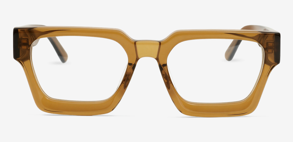 Myers Lunettes Carrées Orange