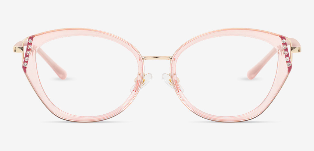 Beth Pink Cat Eye Glasses