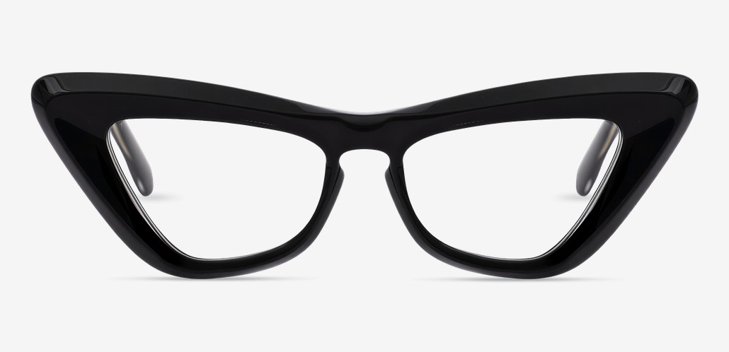 Grantha Black Cat Eye Glasses