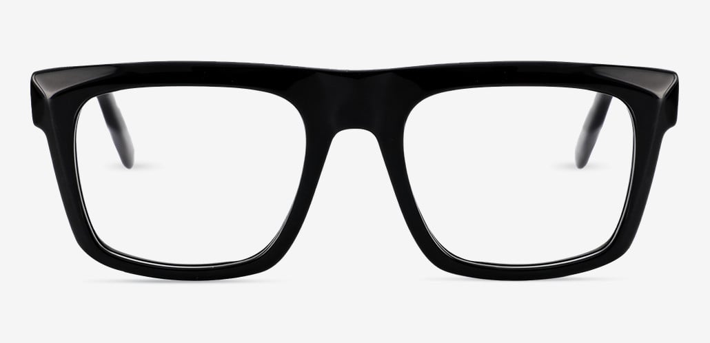 Theresa Black Aviator Glasses
