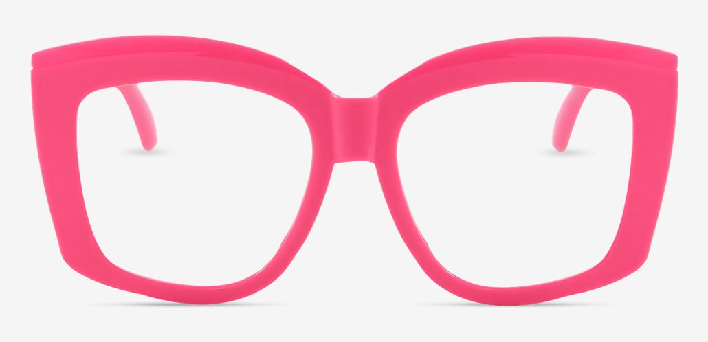Baro Gafas Cuadradas Rosas