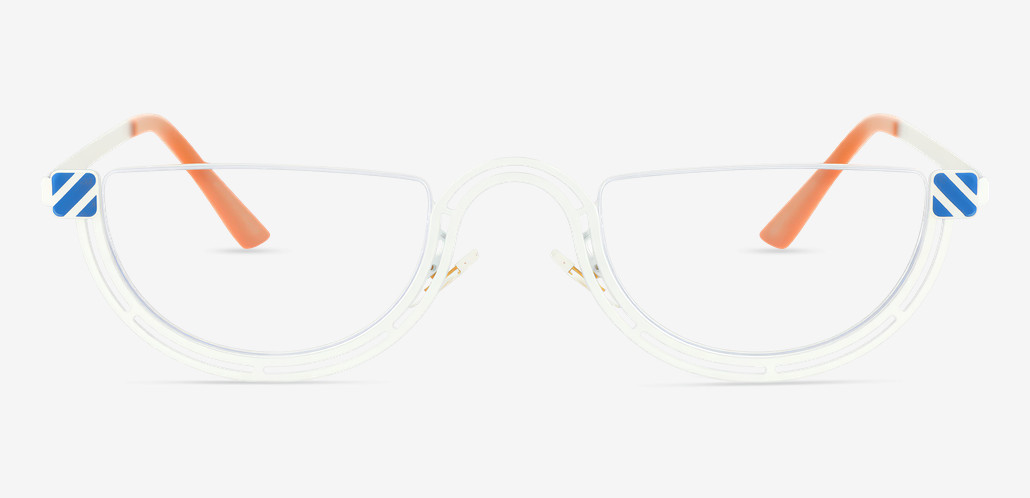 Sophia Gafas Ovaladas Blancas