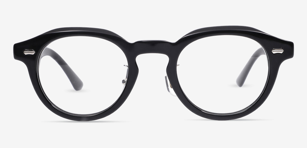 Mortin Gafas Redondas Negras