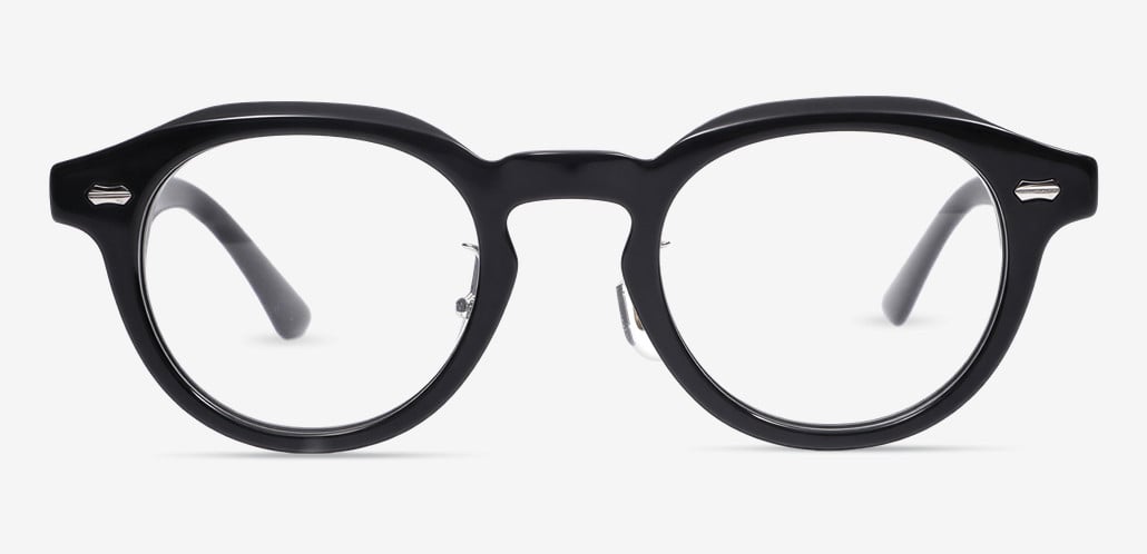 Mortin Gafas Redondas Negras