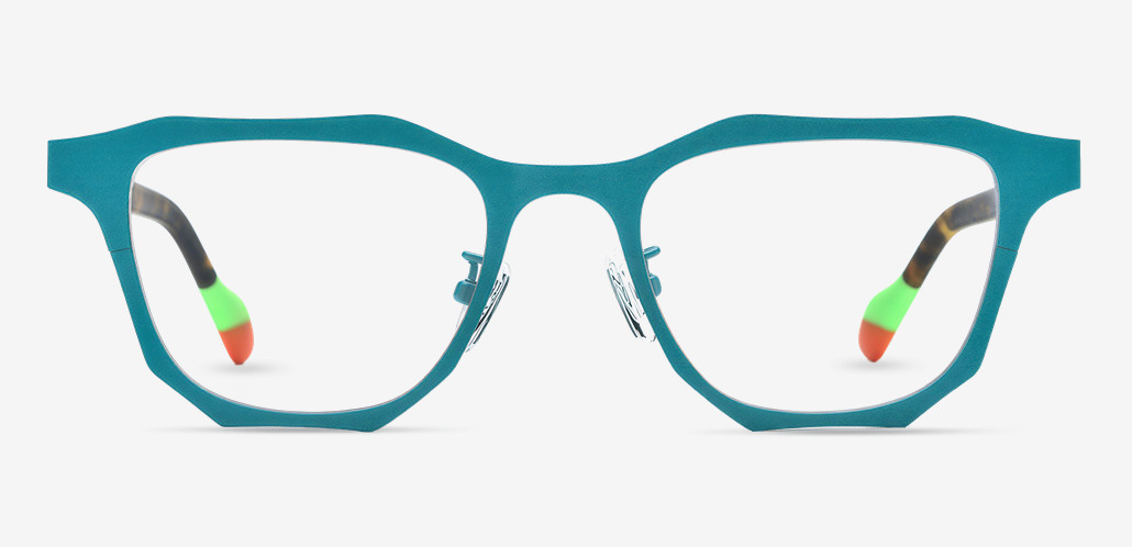 Snow Gafas Cuadradas Azules