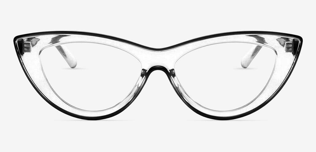 Trista Gafas Cat Eye Negras