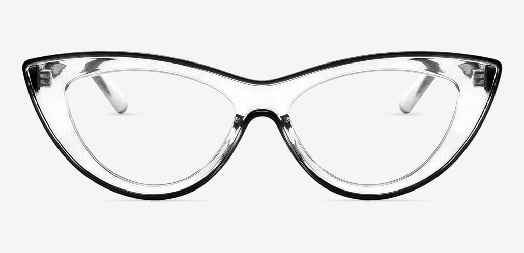Trista Gafas Cat Eye Negras